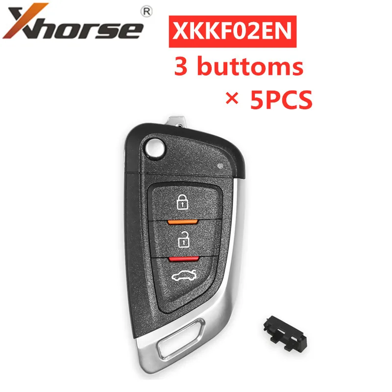 Универсальный дистанционный Автомобильный ключ XHORSE с 3 кнопками для ключа VVDI