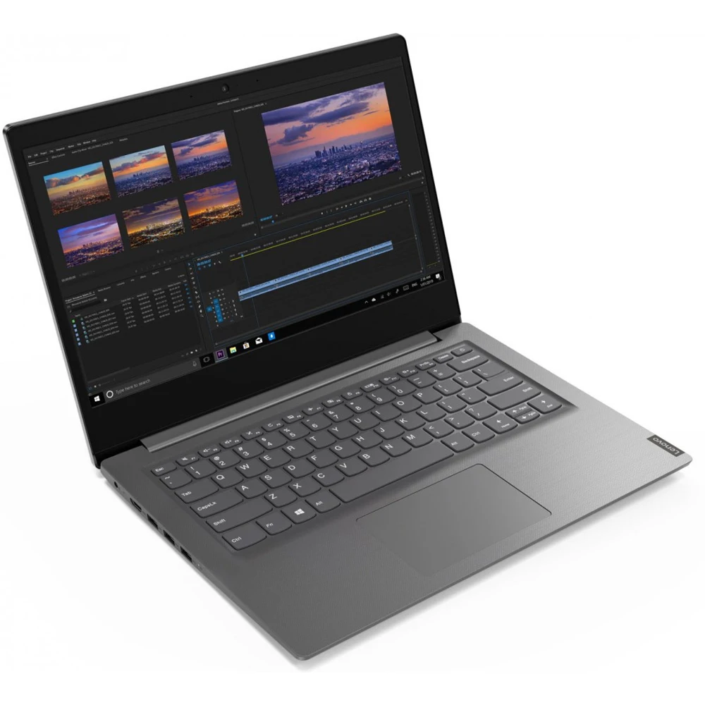 Ноутбук 14" FHD Lenovo V14-IGL grey (Cel N4020/4Gb/128Gb/noDVD/VGA int/DOS) (82C2001ARU) | Компьютеры и офис