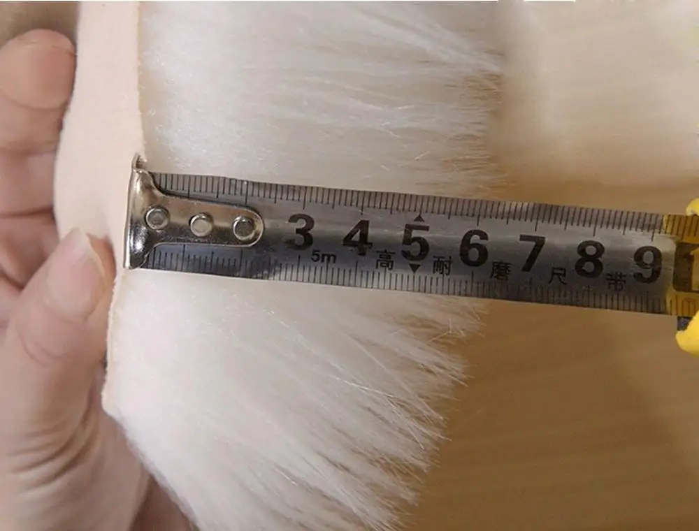 OIMG искусственный ковер Пушистый Ковер прямоугольный ремень Форма 6 см ворс для