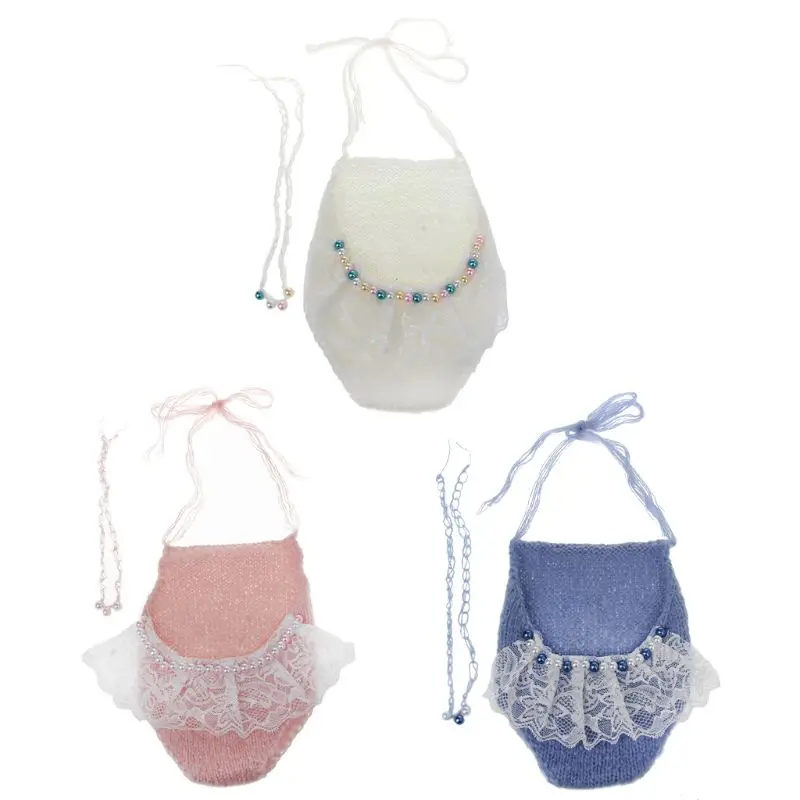 

Реквизит для фотосъемки новорожденных Кружевной Комбинезон для маленьких девочек фотореквизит для детской фотосъемки реквизит для новоро...