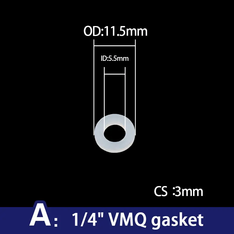 

Прокладки для крана OJP Flat Ring gasket из силикона