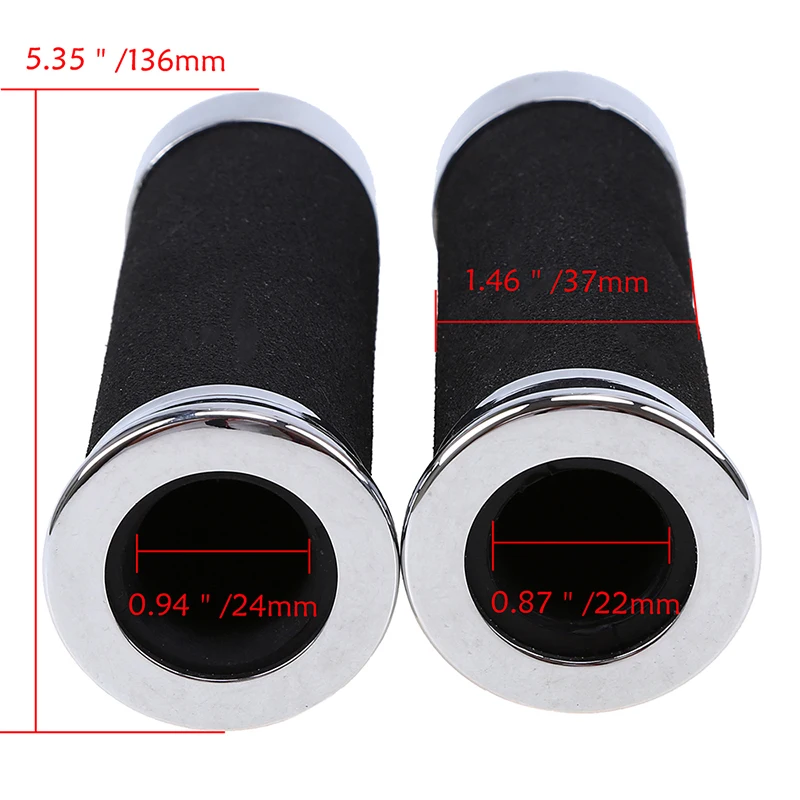 1 пара винтажных нескользящих чехлов для Руля Мотоцикла и тормоза мотоцикла Honda