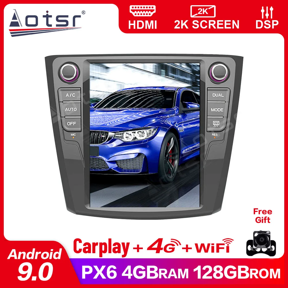 

vertical screen Tesla style Android 9.0 4+128G Car dvd player GPS Navi unit For Renault Kadjar 2016-2018 stereo multimedia radio