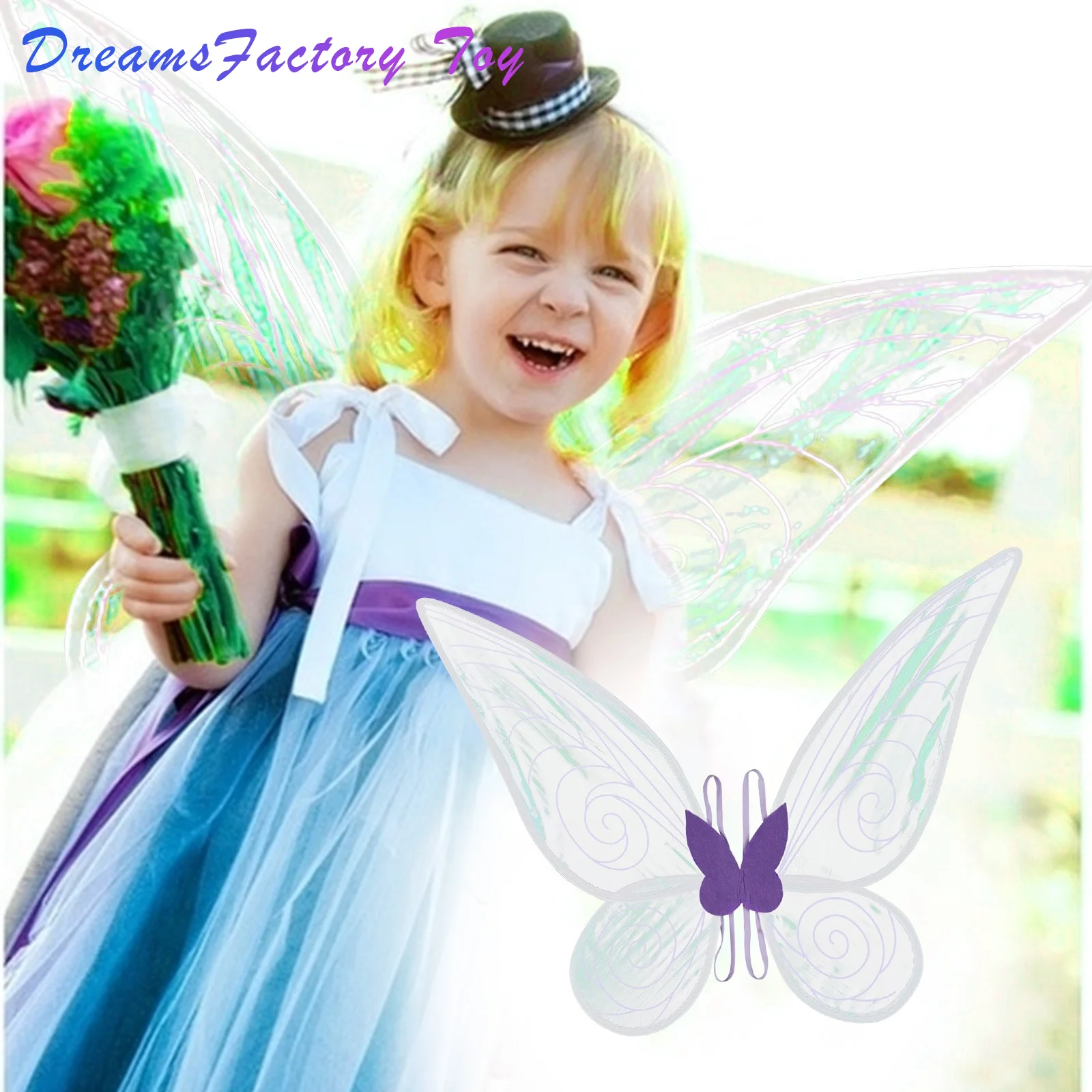 

Kawaii крыло Игрушка Дети Девочки Сверкающий Прозрачный Ангел эластичные плечевые ремни Хэллоуин косплей вечерние для вечеринки бутафория дл...