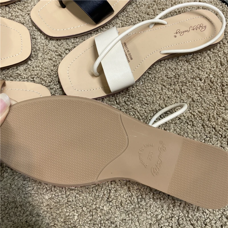 [DEAT] Новинка 2020 года Сезон весна лето Женские пляжные сандалии из искусственной