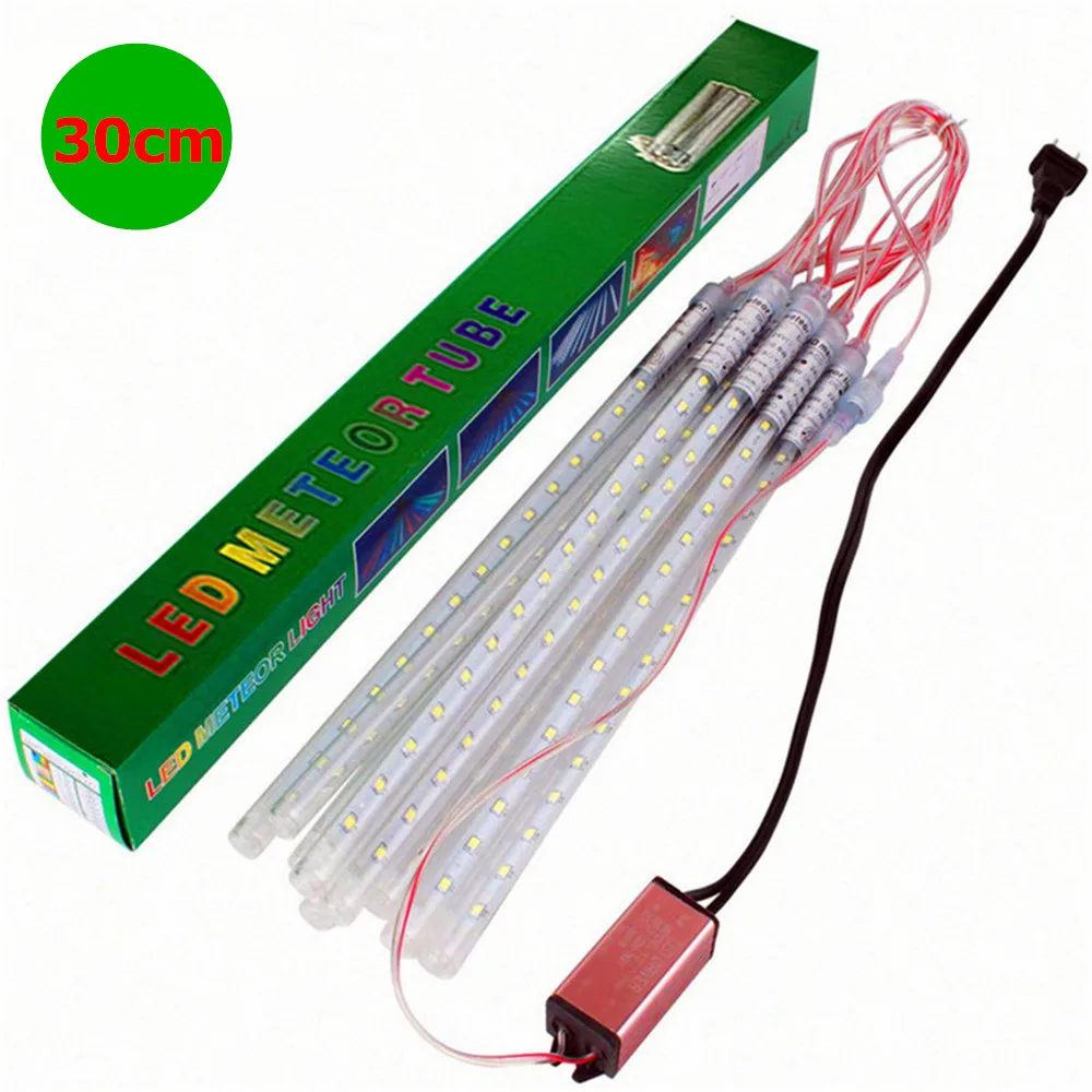 СВЕТОДИОДНАЯ Гирлянда метеоритный дождь 30 см в|Светодиодные лампы и трубки| |