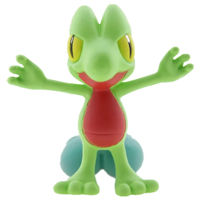 Takara Tomy Tomica Покемон карманные монстеры монклель Ex MS-06 Treecko 3-5 см мини-фигурки из