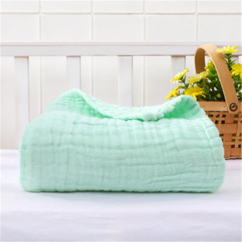 

Baby Carpet & Swaddling Newborn Thermal Soft Cotton Blanket Solid Bedding Set Cotton Quilt Infant Bedding Swaddle Wrap