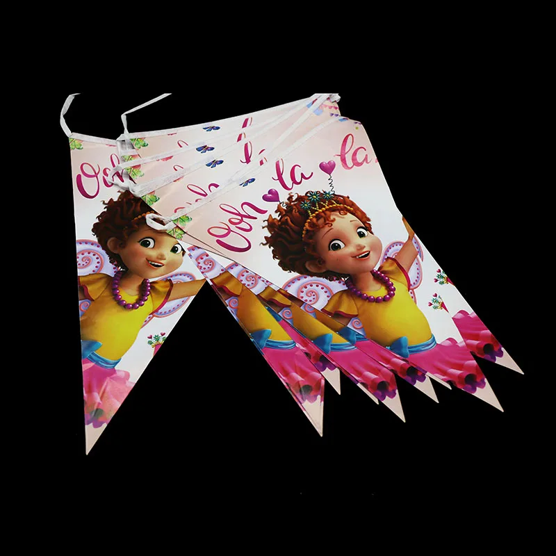 10 шт./лот Фэнси Нэнси тема вечерние баннеры День Рождения украшения Вымпел флаги |