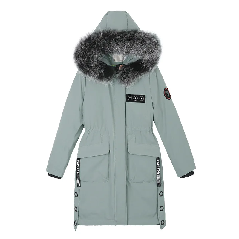 

cotton-padded winter clothes 2 female 020 new fashion of hooded long-sleeved long pike cotton-padded jacket coat