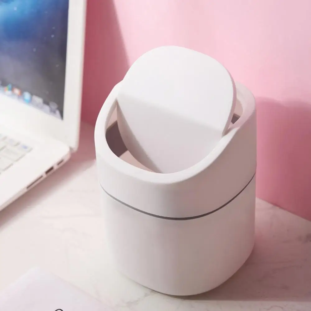 Настольная мини-корзина для мусора с крышкой | Дом и сад