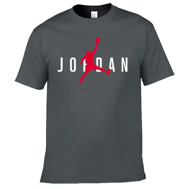 

2021 new men Jodan-23 printed summer brand new men's fashion T-shirt 100% cotton Casual T-shirt