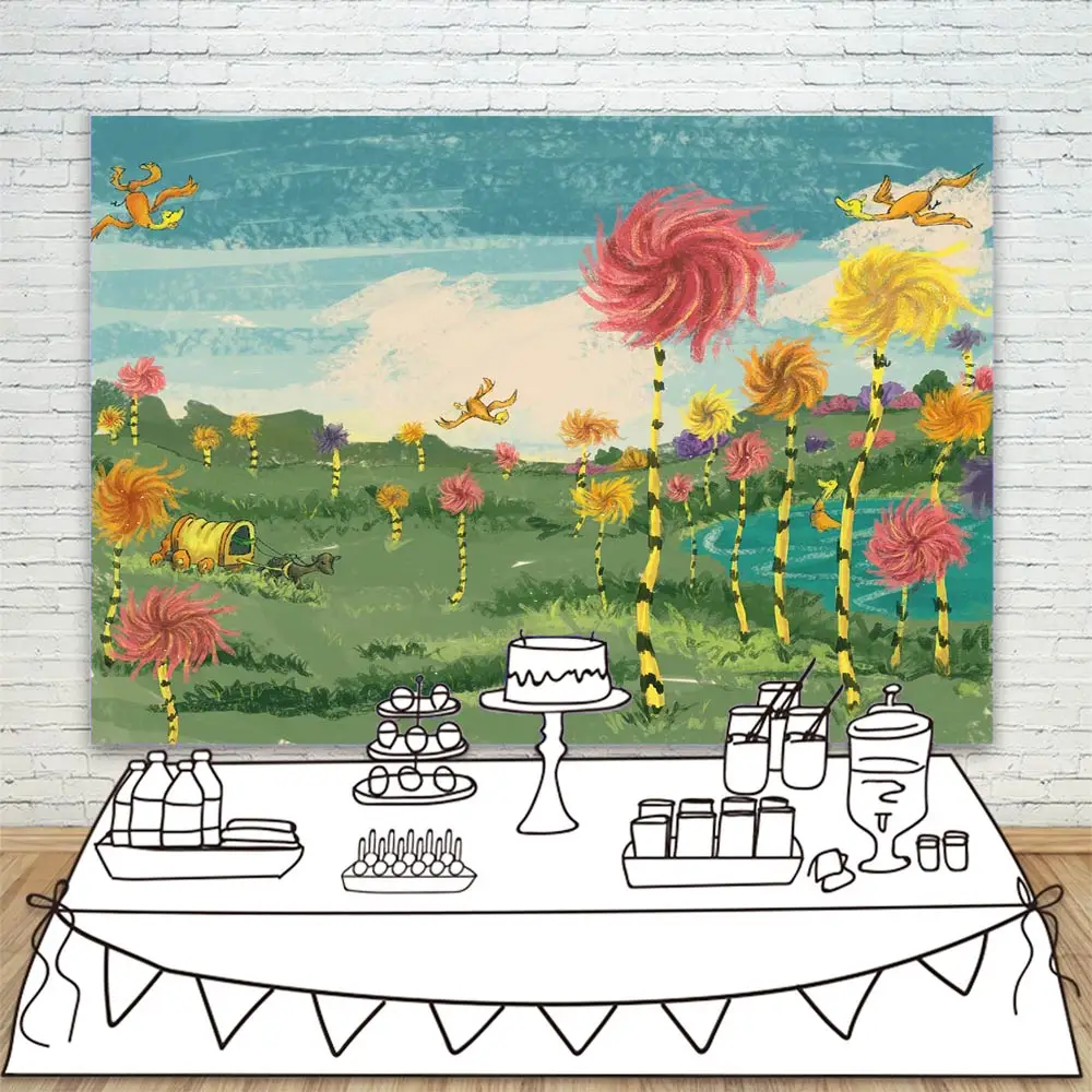 

Painting Flowers Backdrops for Photography Photo Background Backdrop for Photo Booth