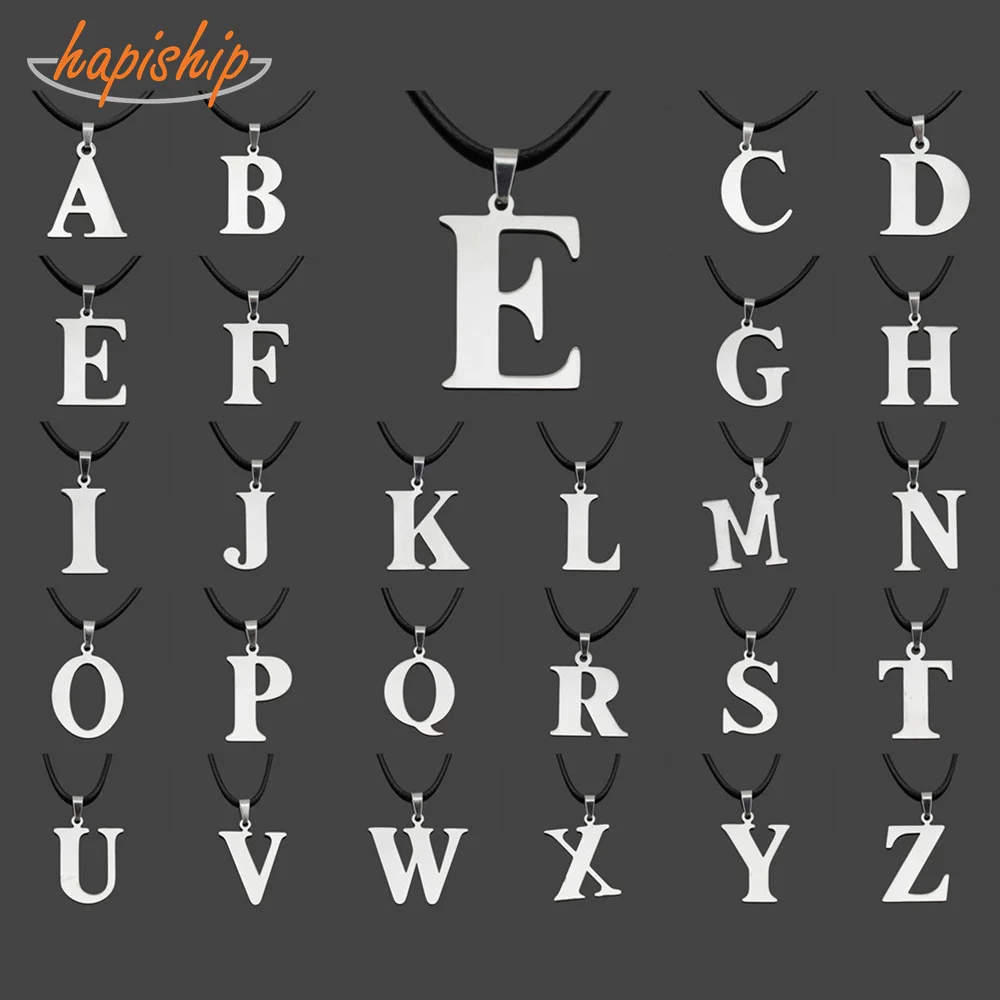 Hapiship 2018 Топ Мода нержавеющая сталь для женщин/мужчин влюбленные Ювелирные