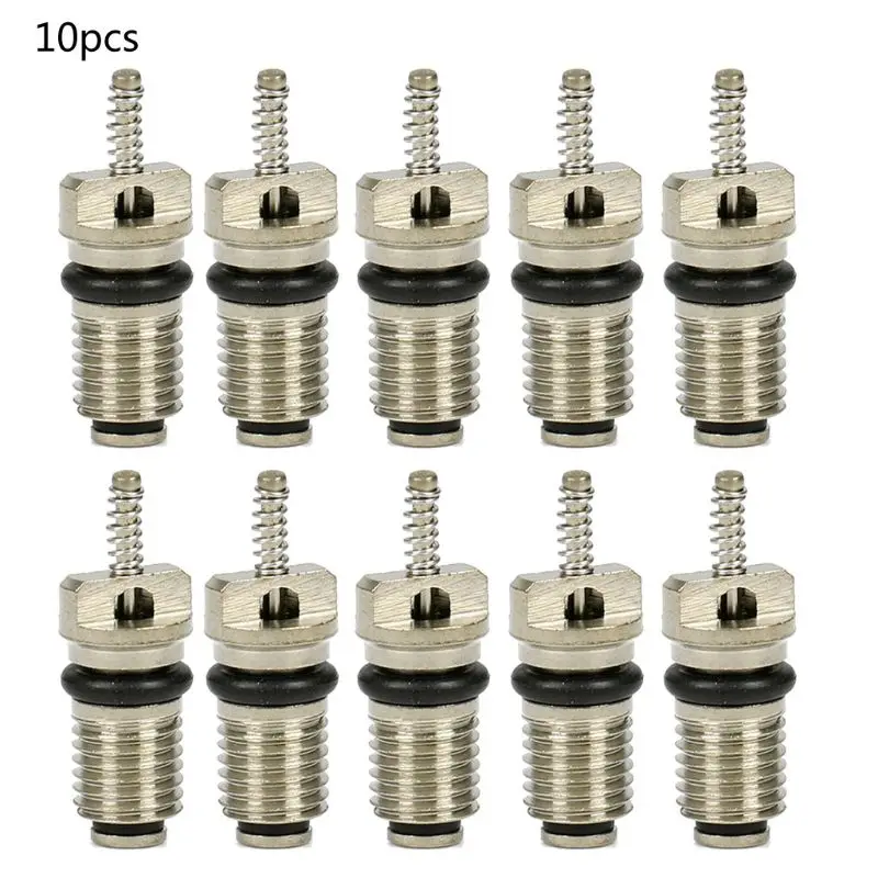 

10Pcs AC R134A Valve Core Automotive Car Air Conditioning Cores Needles Repair D0UC