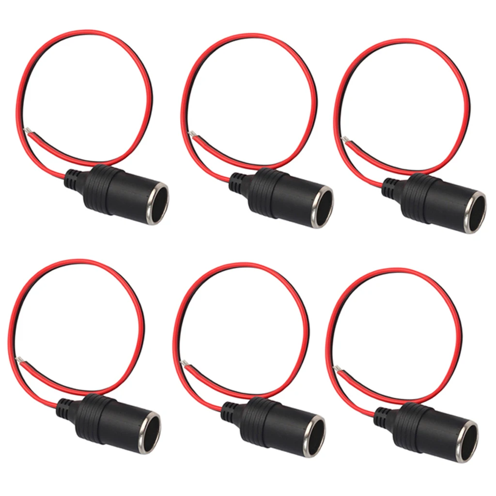 6 шт. Авто прикуриватель Разъем гнездо Предохранитель 12V удлинитель
