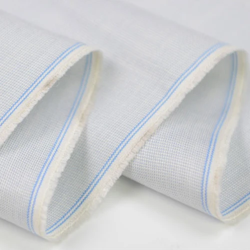 Пряжа окрашенная однотонная серебристо-белая пряжа из шелка и хлопка смешанная