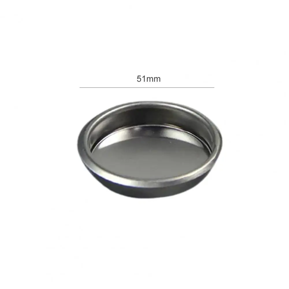 

51MM Blind Filter Basket Convenient Stainless Steel Heat-resistant Mini Blind Portafilter Tool for Delongh EC680/EC685