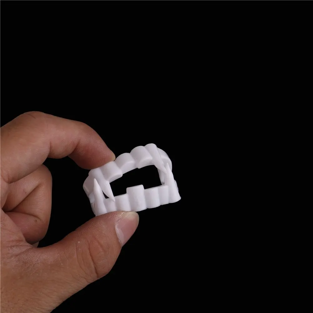 Хэллоуин Монстр оборотень зомби клыки светящийся вампир поддельные зубы Дракула