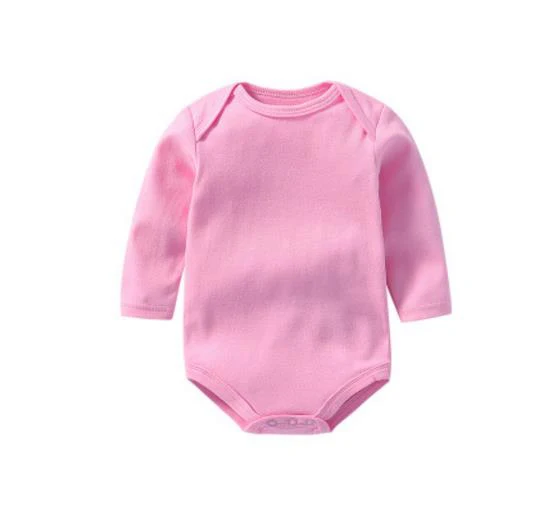Pink Детская одежда для маленьких мальчиков, комбинезон для малышей, Зимняя Одежда для новорожденных с длинными рукавами пижамы Спортивный костюм для девочек хлопок Костюмы младенческий комбинезон костюм - Цвет: Pink