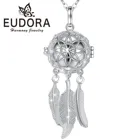 Юдора урна ожерелье для кремации 18mm Полые Ловец снов клетка медальон пепельница сувенир подвеска-капсула DIY ювелирные украшения K263