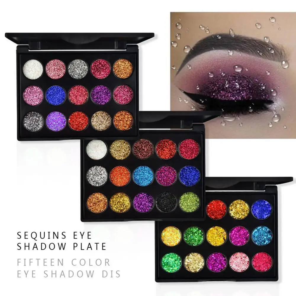 

High Quality Eyeshadow Cosmetic Makeup Set Shimmer Glitter Eye Shadow Powder Palette Matte Waterproof Long Lasting