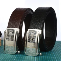 new genuine leather for mens high quality buckle jeans cowskin casual belts business cowboy waistband male fashion designer