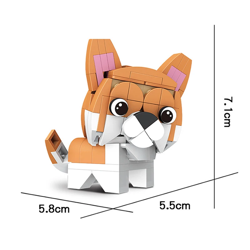 

Farm Zoo Small Size Blocks Toys Gifts Seal Dog Corgi Penguin Cows Owl Koala Flamingo Diy Creator Model Toys Gifts For Children