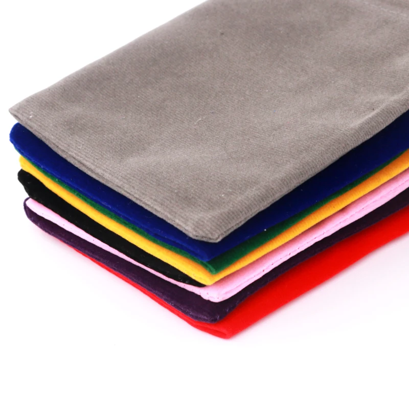 20 шт./лот 15x20 см черные Розничные ювелирные изделия большие бархатные подарочные