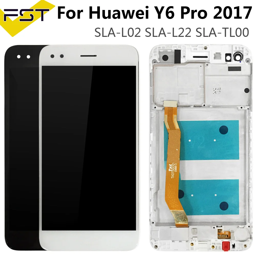 5 0 дюйма для Huawei Y6 Pro 2017 Женский Стандартный Полный ЖК дисплей + дигитайзер