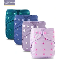 elinfant new arrival baby cloth diaper cover waterproof cartoon baby washable diapers pocket reusable cloth nappies