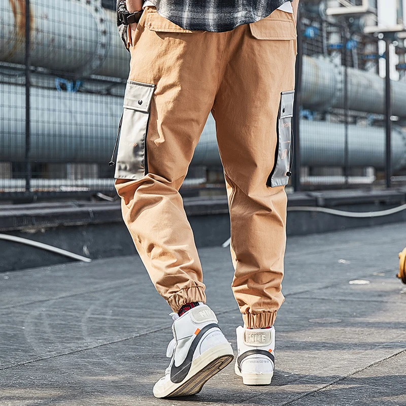 

Mens Pants Trousers Men Spring New Hip Hop Ankle-Length Pants Sweatpants Fashion Casual Street Wear Plus Size Pants For Men