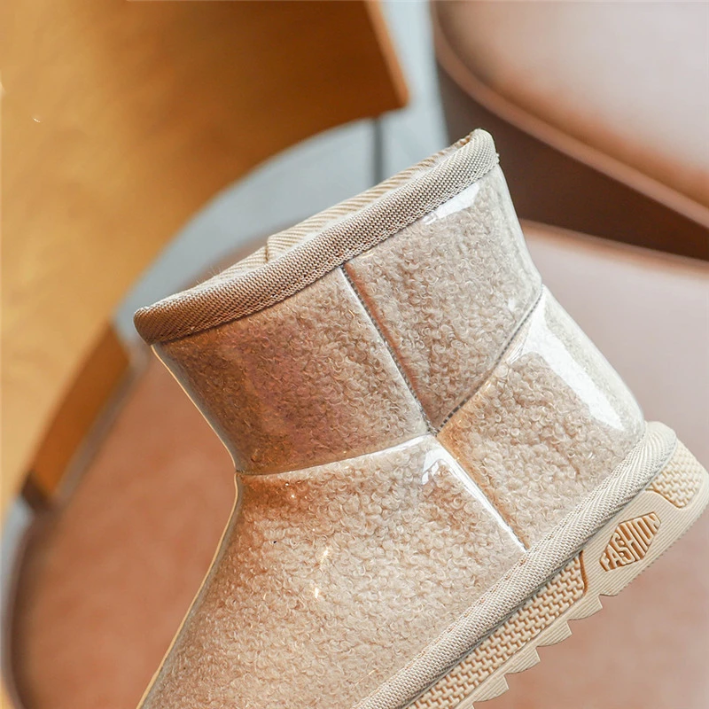 KushyShoo/зимние сапоги для девочек коллекция 2019 года яркие зимние Детские теплые