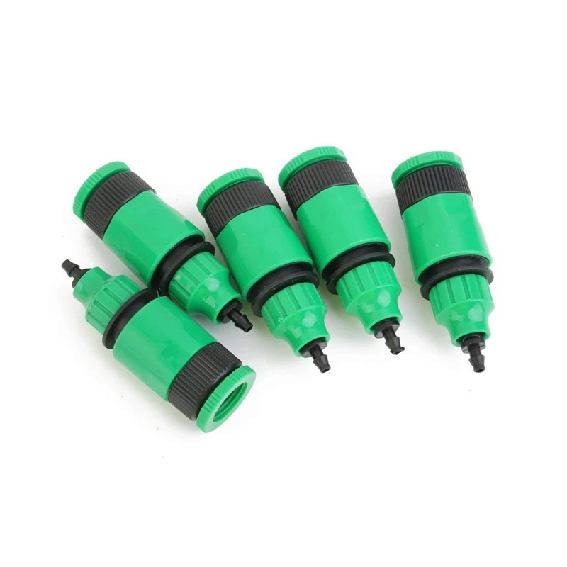 5 шт. адаптер для шланга капельного орошения|Соединители садового водопровода| |