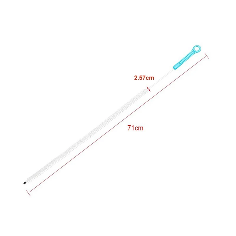 

Sewer Cleaning Brush Drain Brush Bendable Home Sink Tub Toilet Dredge Pipe 71cm Brush Bathroom Kitchen Cleaning