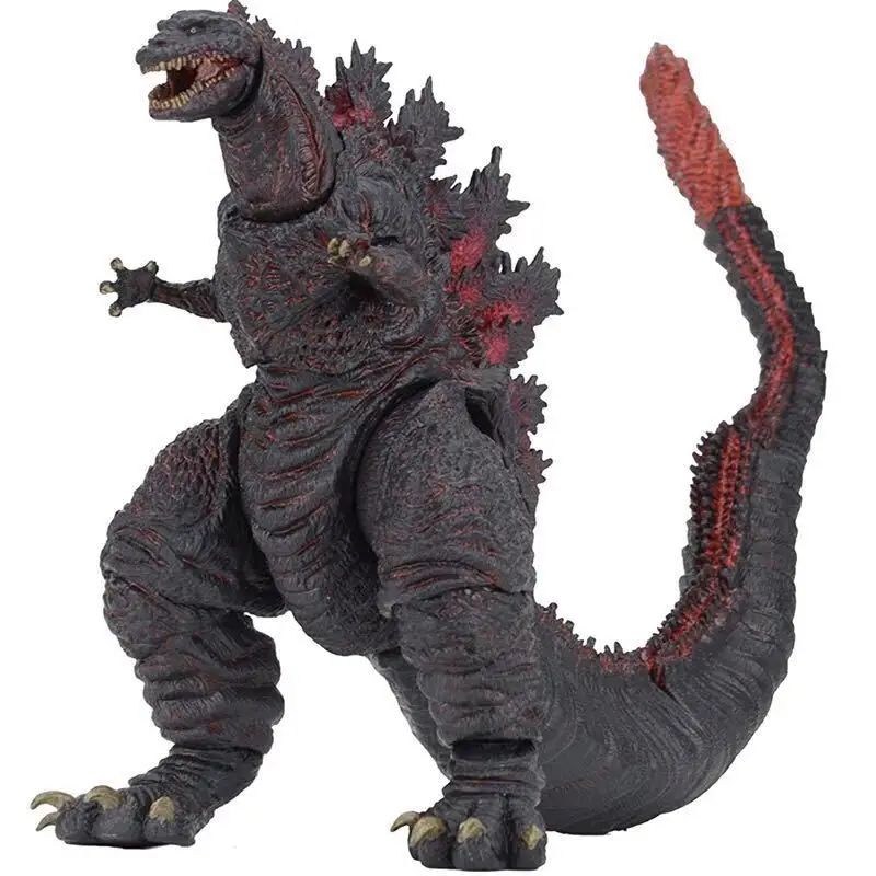

Godzilla 18CM Movie Animation Toys Wholesale SHM Monster King 18CM PVC Model Doll Ornaments Dinosaur Joint Movable Gift Figma
