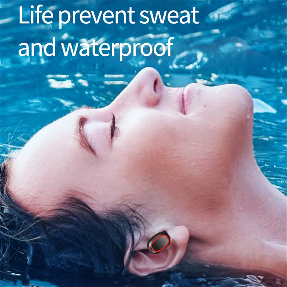 Беспроводные наушники 2020d с сенсорным управлением Bluetooth V5.0 вращением