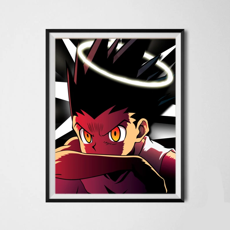 Saint Of Gon Hunter X Burst Mode Цифровая Аниме Картина художественное оформление настенный