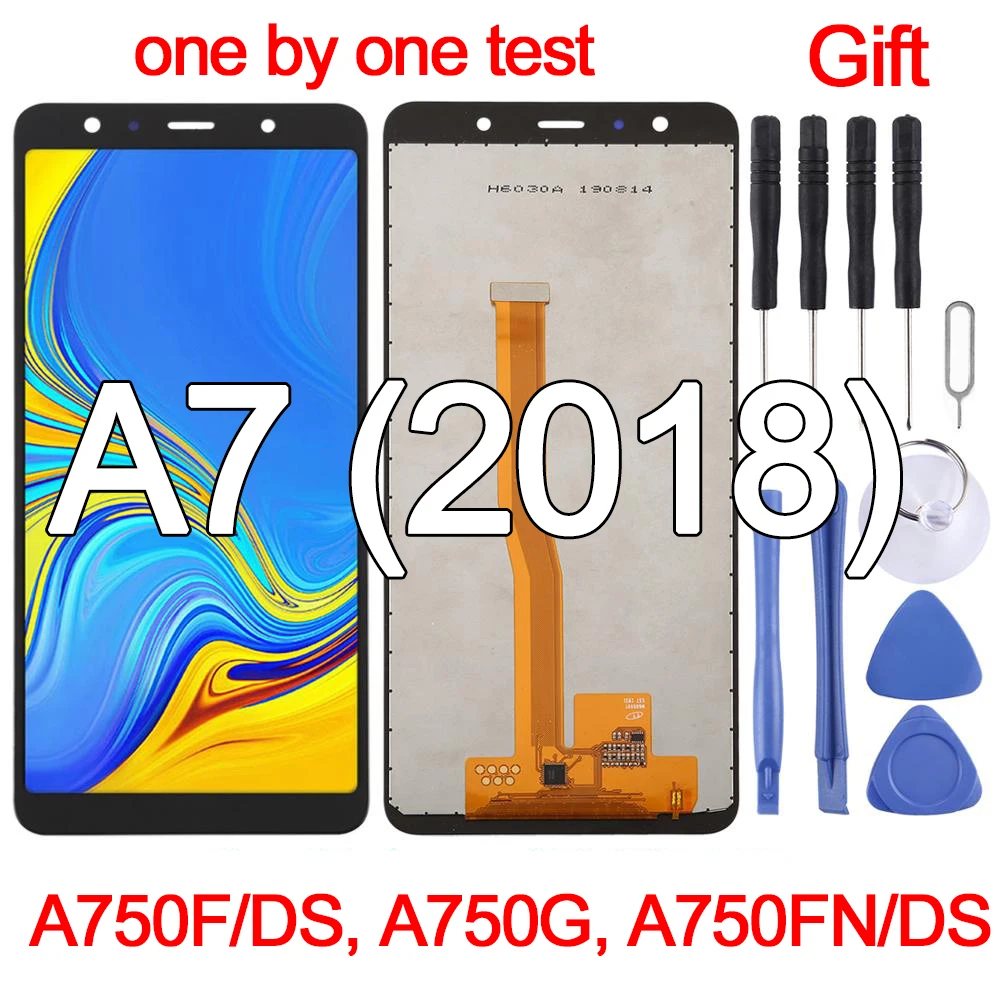 Enlarge 6 For Samsung Galaxy A7 Display LCD Screen+Digitizer Full Assembly module For Galaxy A7(2018)A750F/DS,A750G,A750FN/DS
