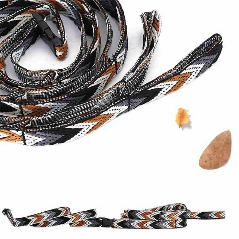 

1pcs Lanyard Outdoor Strap Clothesline Hook Up Camping Tent Rope Chain Lengthened Binding Rope Storage Accessories For Camping