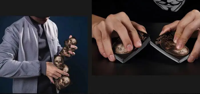 Велосипед черный ядро Алхимия английская колода игральные карты Расширенный