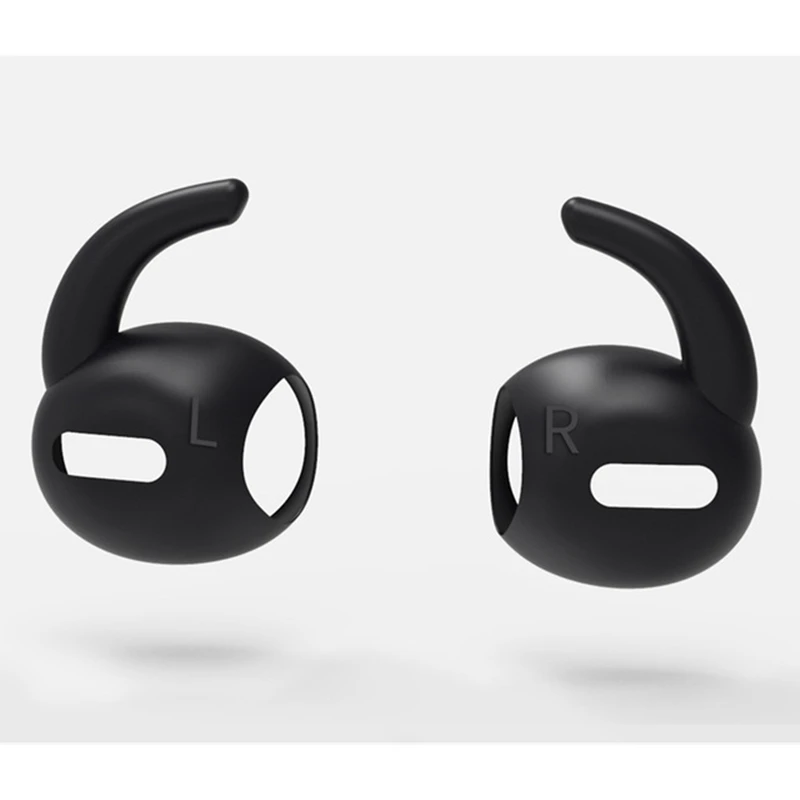Насадки для наушников AirPods Pro чехол Нескользящие Силиконовые амбушюры с крючками