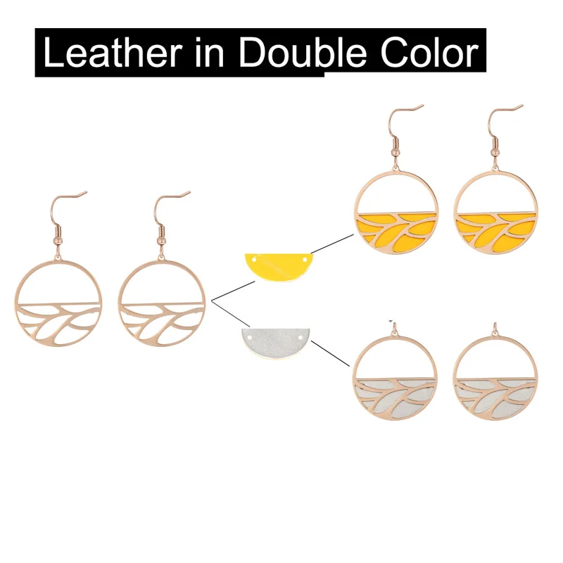 Cremo Stainless Steel Bangles Cuff Bracelets Manchette Argent Earrings Necklace Women Jewelry Interchangeable Leather Neckace &E