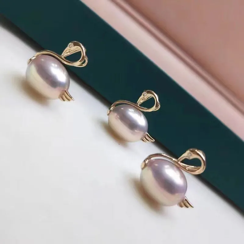 

Pearl Pendant Settings, Fashionable Bases Setting Pendant Mountings 925 Silver Pendant Jewelry DIY making No Pearl No Chain