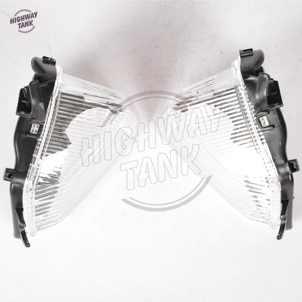 Прозрачная передняя крышка для мотоцикла с индикатором поворота и сигнальным