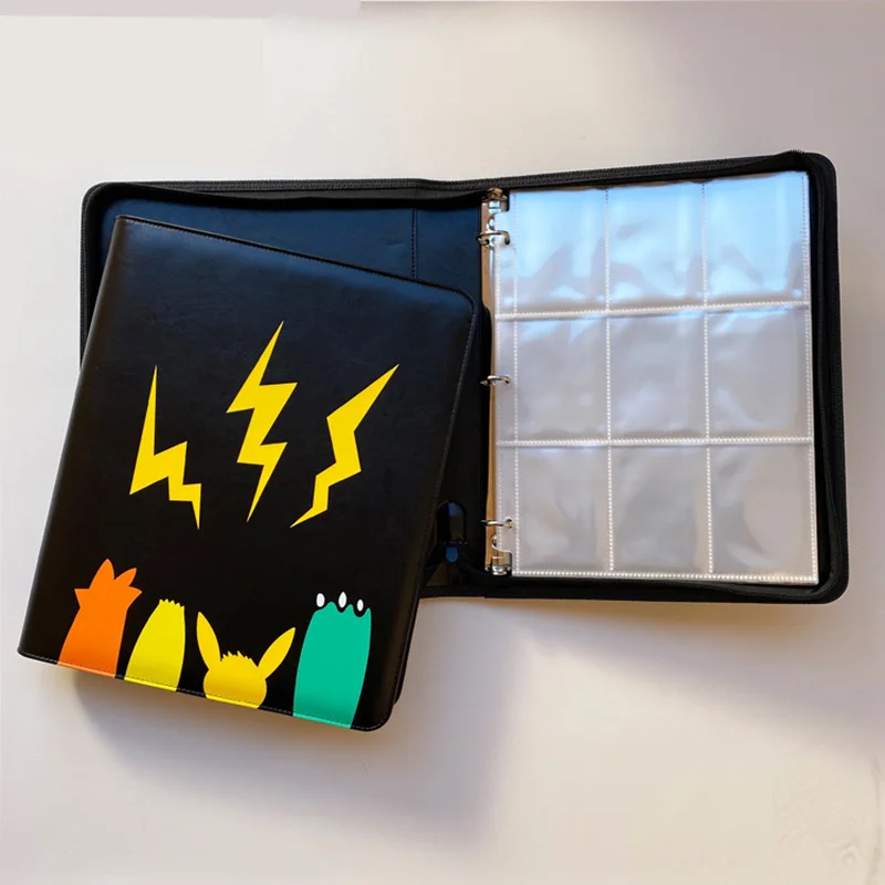 

TOMY Покемон Аниме папка для карточек Коллекционеров Альбом игровая карта портативный чехол для хранения Топ загруженный список игрушек под...