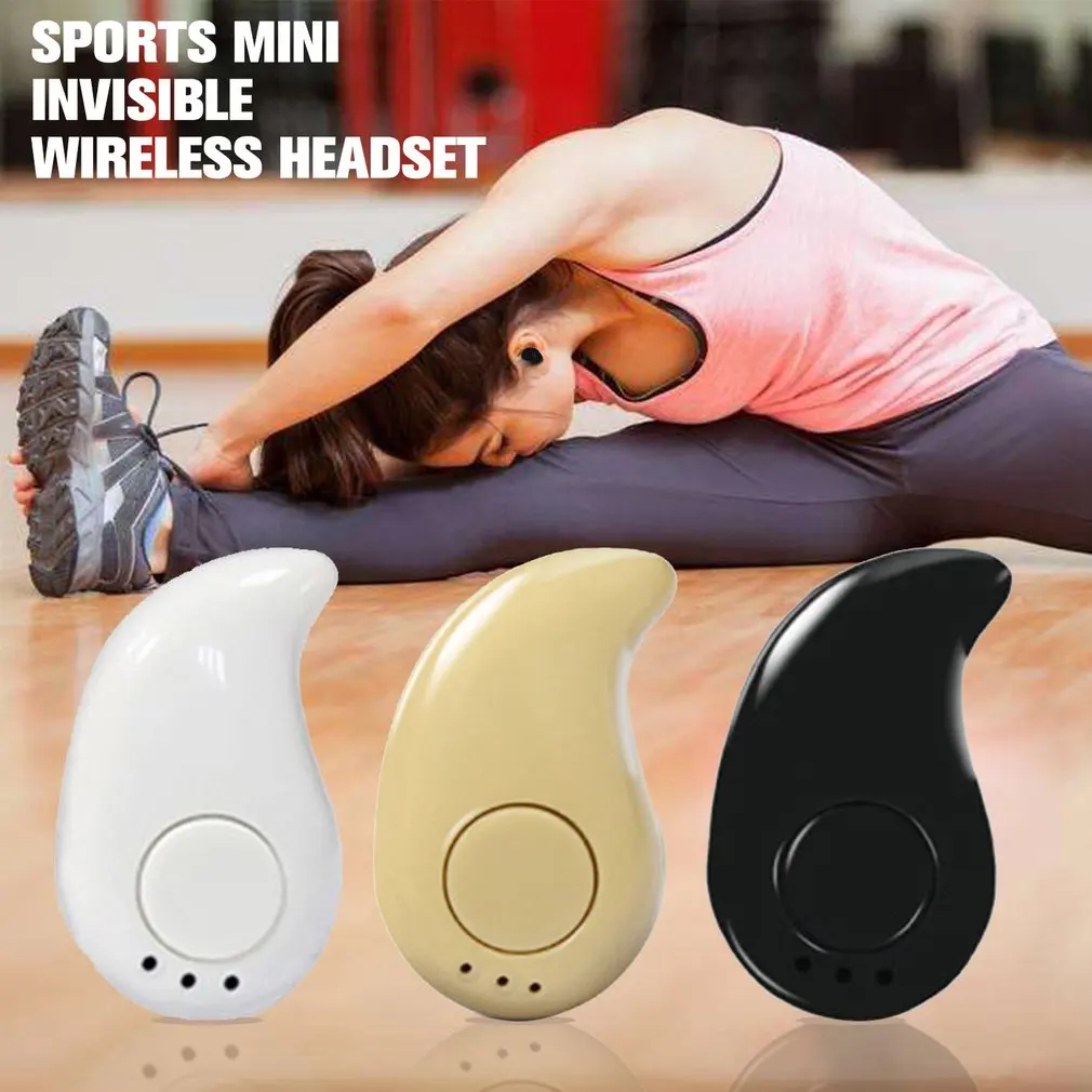 Миниатюрные беспроводные Bluetooth наушники S530 вкладыши гарнитура для