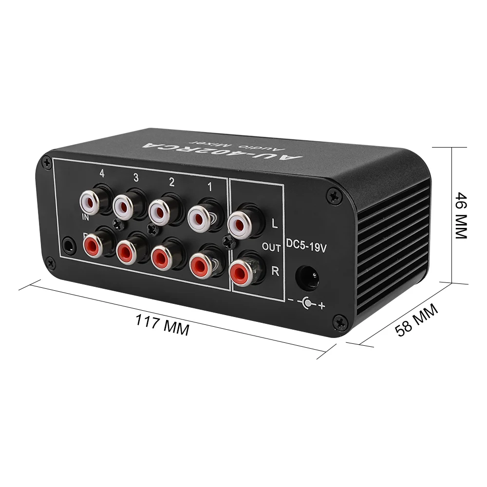 Многоканальный аудиомикшер AIYIMA ревербератор источника звука независимое