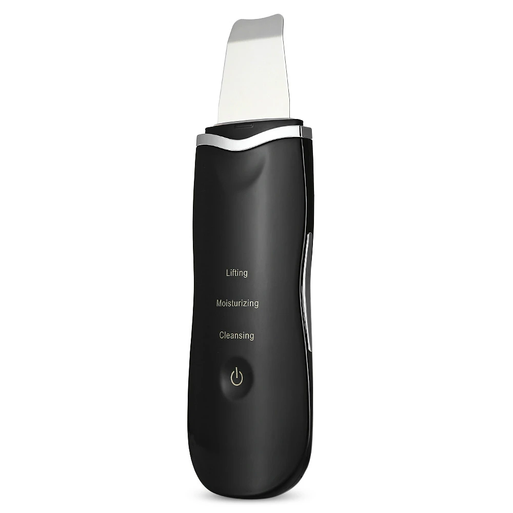 Ultrasonic Deep Face Cleaning Machine Skin Scrubber Remove Dirt Blackhead Reduce Wrinkles and spots Facial Whitening Lifting | Красота и
