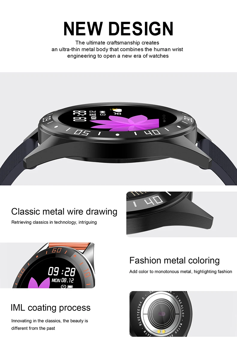 Модные спортивные Смарт-часы для мужчин, Bluetooth, шагомер, фитнес, пульсометр, наручные часы, водонепроницаемые, умные часы для Apple IOS Android